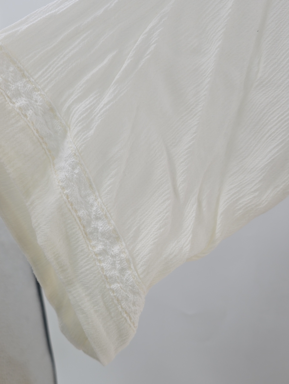 Free People White Boho Maxi Dress with Smocked Waist - Picture 5 of 13